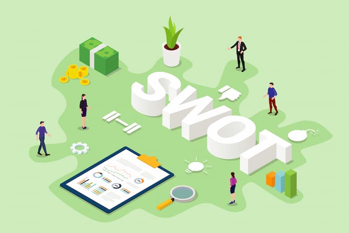 swot分析のイメージ